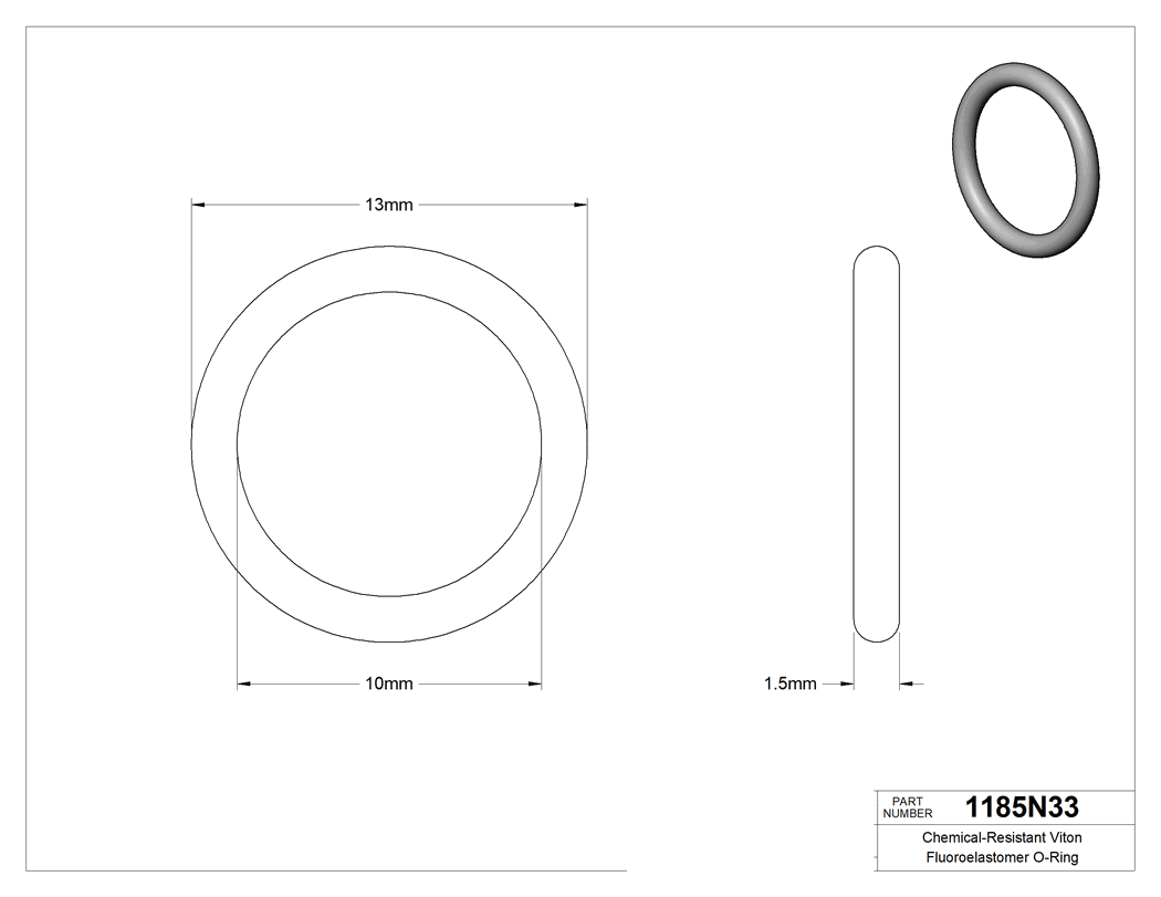 Technical drawing - 1185N33